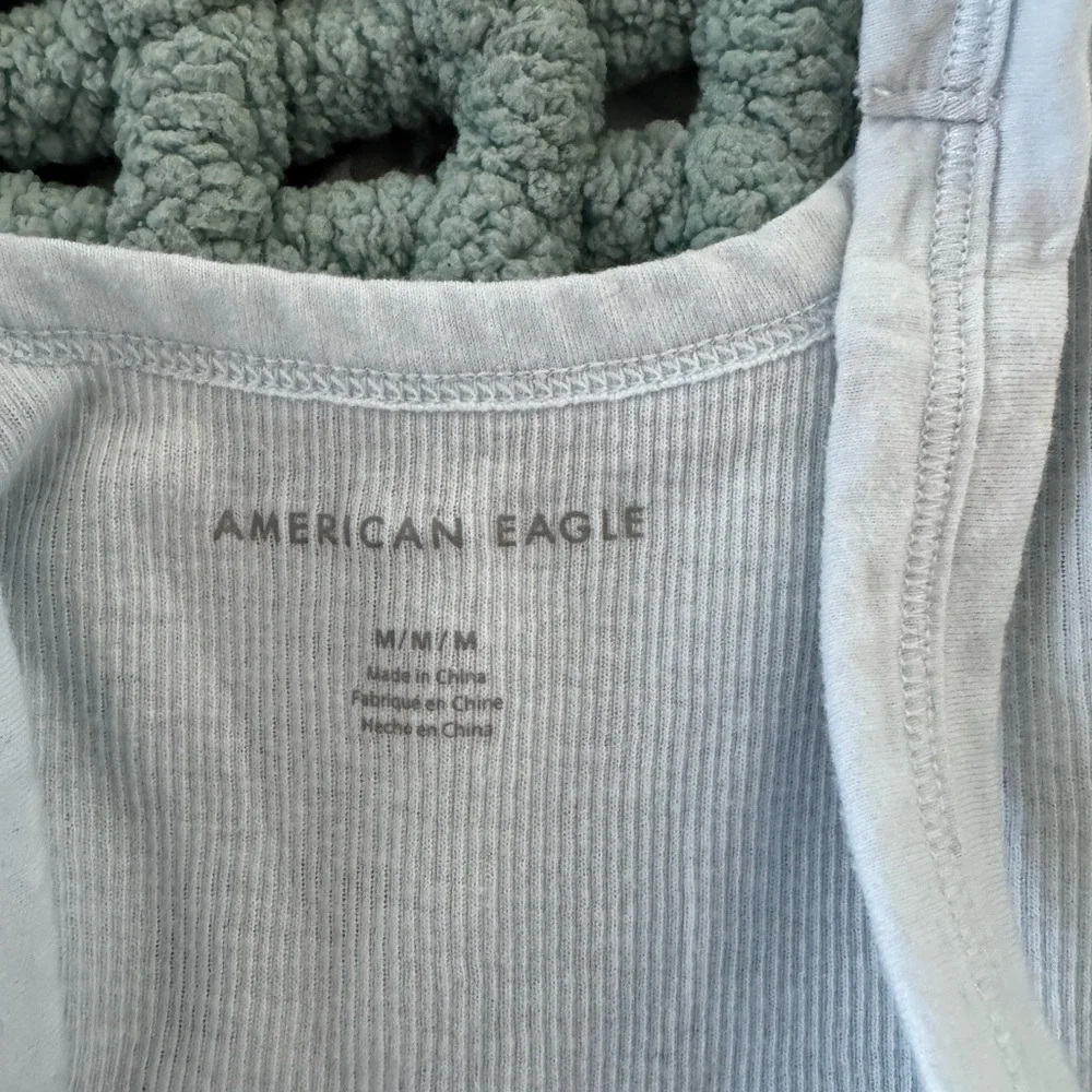 White Ribbed Tank Top - Picture 2 of 2